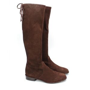 Stuart Weitzman Kneezie City Suede Boots